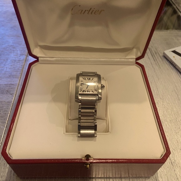 Cartier Tank Francais Medium size - Picture 4 of 11